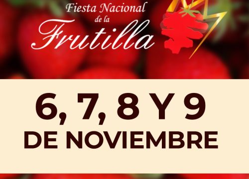 Fiesta Nacional de la Frutilla 2025 ya tiene fecha confirmada en Coronda