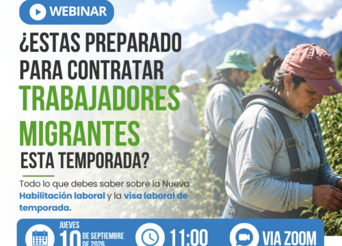 Hubcrop realizará webinar gratuito sobre la contratación de trabajadores migrantes para la temporada agrícola